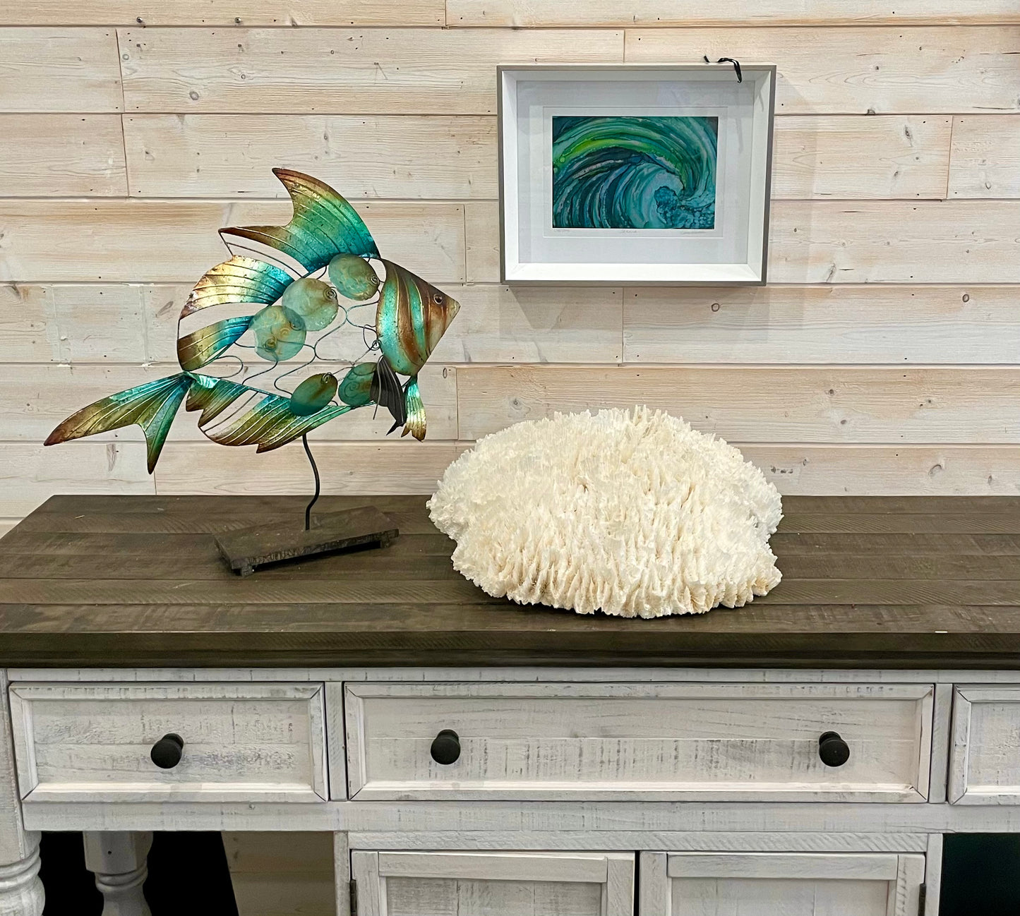 Lettuce Coral (21”x19”)
